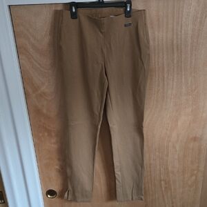 Rafaella Womens Brown Chinos